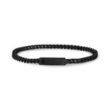 3mm Thin Franco Link Bracelet - Mens Steel Bracelets - The Steel Shop