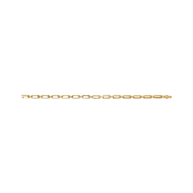 Solid Link Armband - Heren Stalen Armbanden - De Staalwinkel
