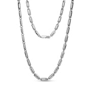 Massieve schakelketting - Mannen Ketting - De Stalen Winkel