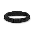 Intricate Braid Leather Bracelet - Mens Steel Leather Bracelets - The Steel Shop