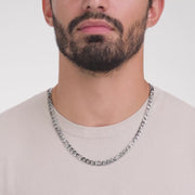 7mm Figaro schakelketting