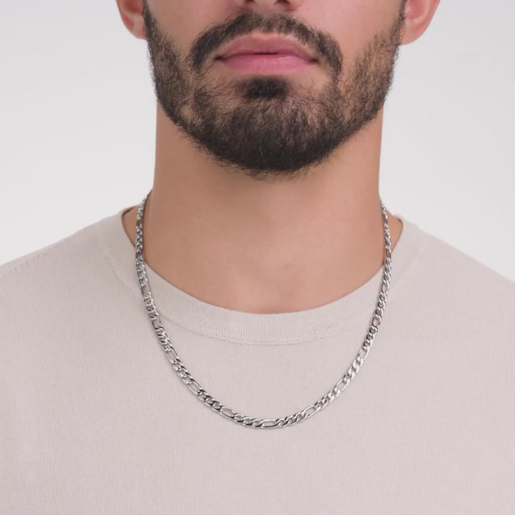 5mm Figaro schakelketting