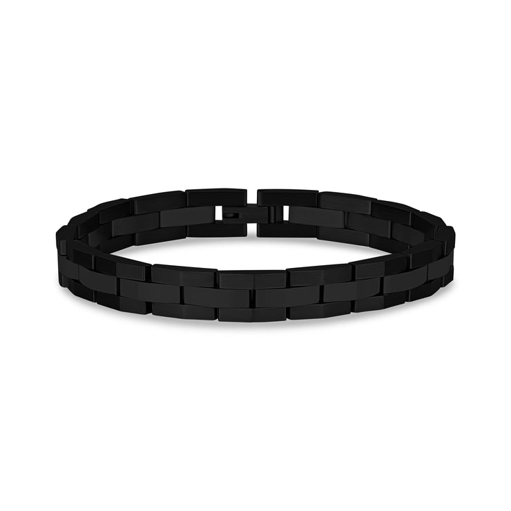 8mm Accent Link Armband - Heren Stalen Armbanden - The Steel Shop