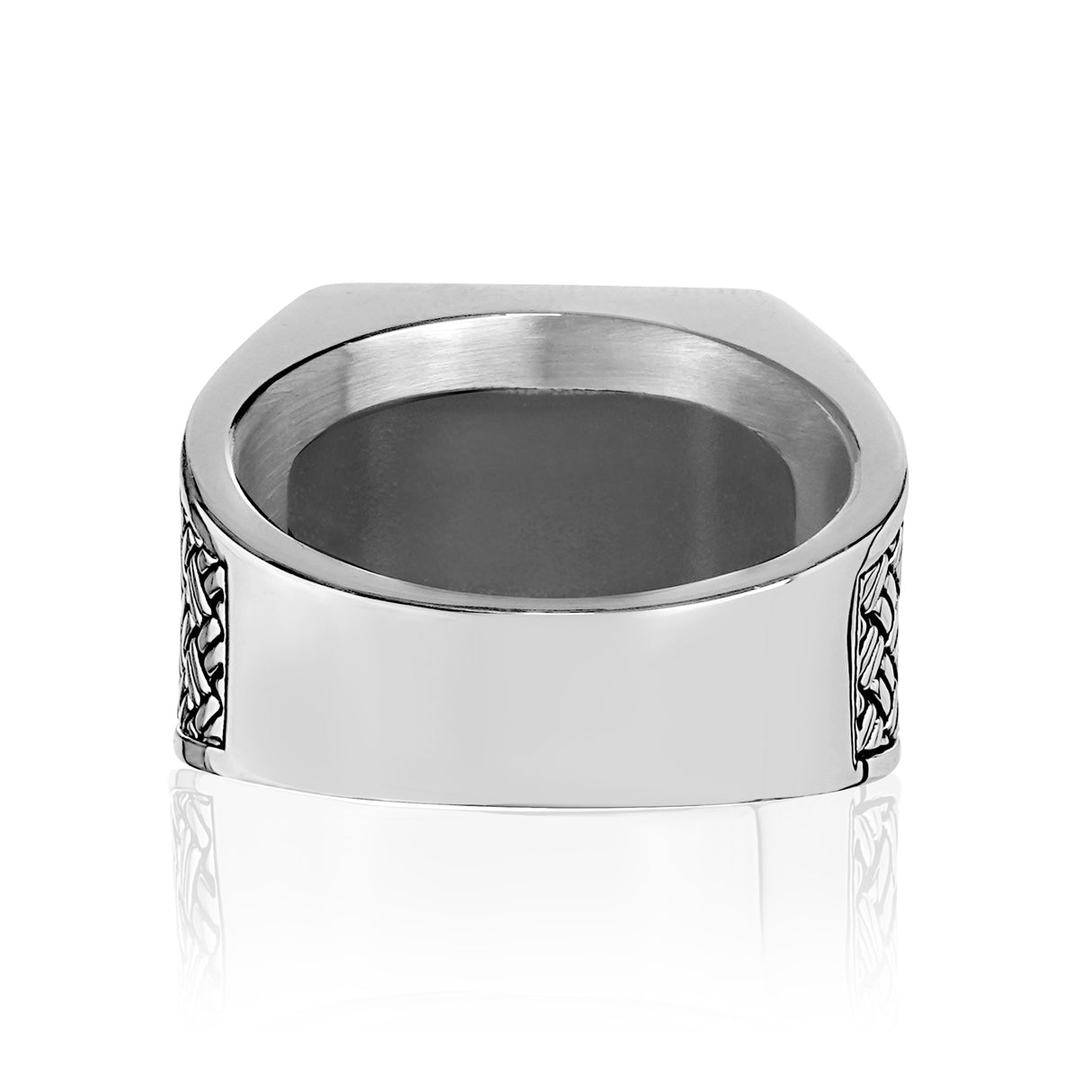 Zwarte Onyx Signet Ring - Heren Ring - [product_color_variant].
