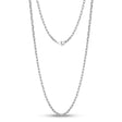 4mm ovale schakelketting - mannen ketting - De Staalshop