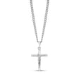 Mannen hanger - Roestvrij staal Crucifix Kruis hanger