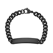 8mm Cubaanse Link ID Armband - Heren Stalen Armbanden - The Steel Shop