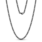 3,5mm Figaro schakelketting - Unisex kettingen - De Staalwinkel