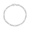 Vrouwen Armband - 3.5mm Staal Figaro Link Dainty Armband