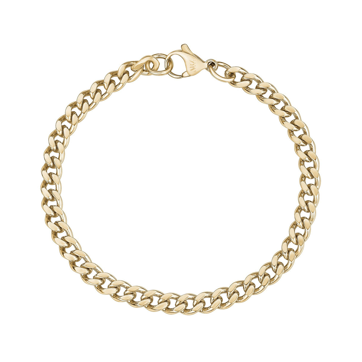 Vrouwen Armband - 5mm Goud Roestvrij Staal Cubaanse Link Dainty Armband