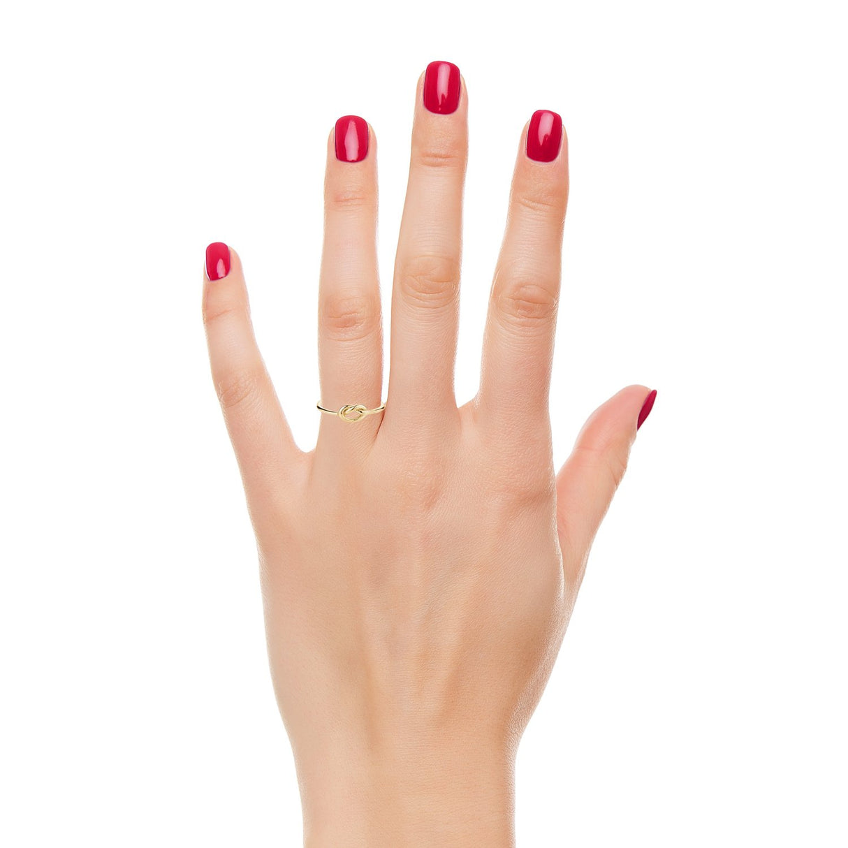 Vrouwen Ring - Minimal Love Knot Ring